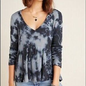 Anthropology T.la Babydoll Top